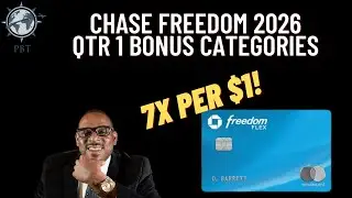 Chase Freedom 2026 Quarter 1 Bonus Categories 📱