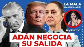 ¡QUIERE UNA EMBAJADA! Adán Augusto negocia su huida del Senado por miedo a Washington