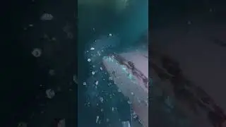 Deep-sea ship cleaning gone WRONG?! 😳🚢💦 🌊 #diving #deepsea #shipwreck #oceanexploration