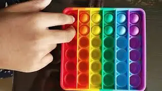 ♡Unboxing pop it FIDGET TOY from Amazon!! satisfaction ASMR♡ #popit #amazon #fidgettoy #ASMR
