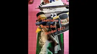 SketchBox October 2021 Basic Box Unboxing and Demo