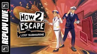 Sylvain et Florian en coop sur HOW 2 ESCAPE : LOST SUBMARINE 🔎🌊 escape game dans l'&acirc;me (D&eacute;mo Steam)