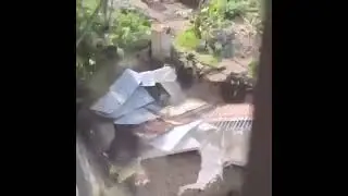 impactante deslave en el estado de M&eacute;xico #a #lluvia #vlog #weather #b #storm #pronosticodeltiempo