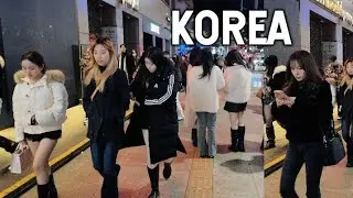 SEOUL Nightlife 4K 🇰🇷 | Party Street Scene & Single Ladies in South Korea!