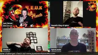 NEUK CHILLIHEADS Live with Stefan and James and myself doing Draugr Lollipop Challenge Its a HOT One