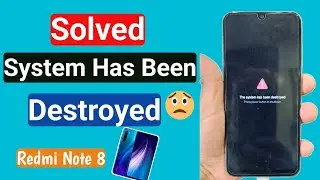 Система Redmi Note 8 уничтожена &mdash; метод быстрой разблокировки и руководство по прошивке. Система ...