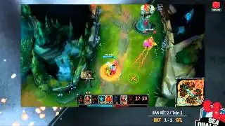 BKT vs GFL Game #2 Pentakill! (GPL 2015 SEA Qualifier Semifinals)