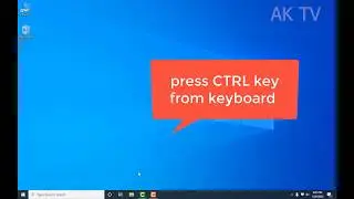 How to active cursor blink option in windows 10