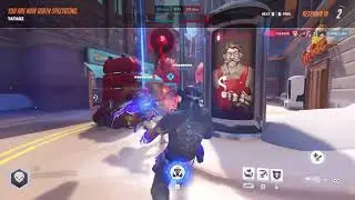 Overwatch2: vendetta gameplay New Queen Street (no commentary)