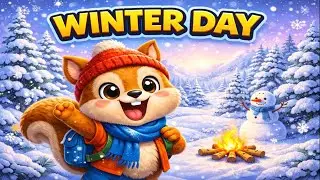 Little Squirrel Goes Camping 🐿️⛺ | English Kids Song | Fun Camping Song for Children