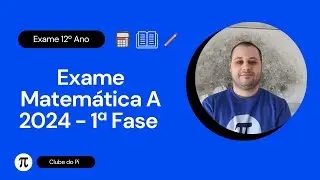 Exame Matemática A 2024 1ª Fase | Resolução Completa #matemática