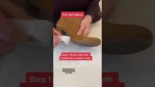 STOP & SAVE Your Stained Suede Shoes *Easy Stain Removal For New & Old Marks* | Good Housekeeping