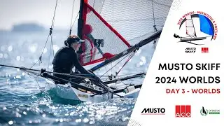 ACO 13th Musto Skiff World Championship 2024 | Race Day 3 Video