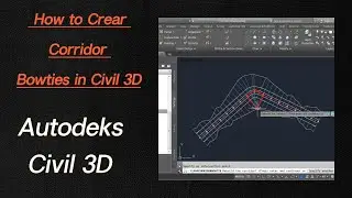 how to Clear Corridor Bowties in civil 3d #autocadcivil3d #autodeskcivil3d #civil3d