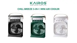 Kairos Chill Breeze 3 in 1 Mini Air Cooler