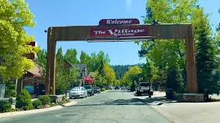 Big Bear Lake Village, CA - Driving Tour 2024 in 4K