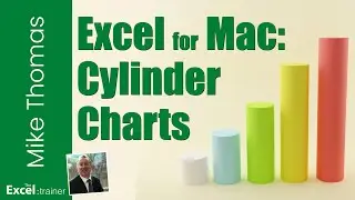 How to Create a Cool Cylinder Chart Infographic in Excel for Mac