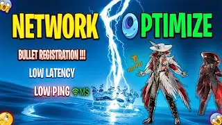 How To Optimize Network For Online Gaming || PUBG MOBILE &  || Streaming || 💯 % Working 2025