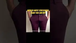 World&rsquo;s Most Stretchable Slim Fit Pants | Unbelievable Flexibility & Comfort!