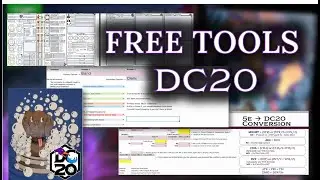 FREE TOOLS! | Start Playing and GMing DC20