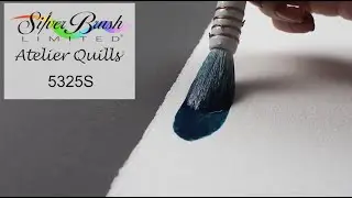 5325S Atelier Quill Brush - Silver Brush Limited