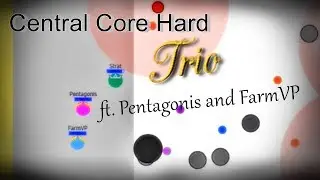 Evades.io - Central Core Hard Trio (ft. Pentagonis and FarmVP)