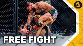 Powerful rear hand! 😵&zwj;💫 SCHWINDT vs. MANNING | FREE FIGHT | OKTAGON 83