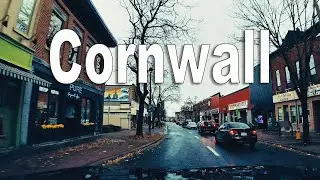 Drive Through Cornwall Ontario Canada