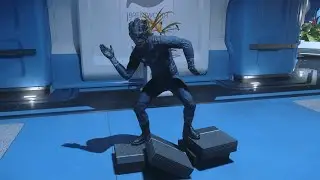 Star Citizen's amazing Inverse Kinematics System in action even during Emotes