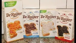 Making Hagelslag using De Ruijter Sprinkles in Milk Chocolate, Dark Chocolate, Fruit and Anise