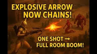 Explosive Arrow Now Triggers Chain Reaction Blasts &mdash; Fire Bowazon Melts Tier 3 Maps!