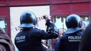 31 maig 2014 bcn   Manifestaci&oacute; Can Vies pl Universitat #efectecanvies