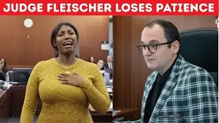 “When Judge Fleischer LOSES His Patience Courtroom Goes Silent”
