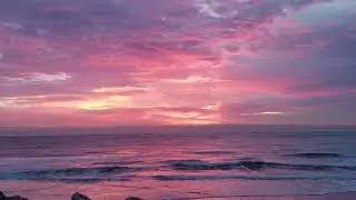 Beautiful Hampton Beach sunrise
