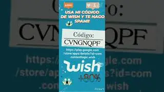 codigo de wish 90%descuento