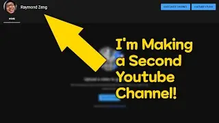 I'm Making a Second Channel! | Announcement