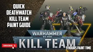 Руководство по покраске Kill Team Deathwatch в Warhammer 40k.