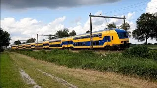 DDZ 7616 tijdens een conditierit onderweg naar Lelystad bij Punthorst, 04-08-2021