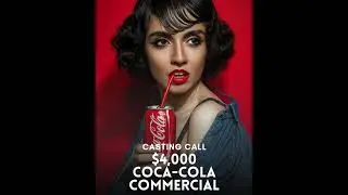 🥤 $4,000 Coca-Cola Commercial Casting Call
