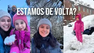 MUITA NEVE, DESABAFOS, E PREPARATIVOS PRA FESTA DE 3 ANOS