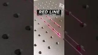 New Red Line Focus Guides #laserengraving #finnlaser #lasermarking #fiberlaser #fiberlasermarking