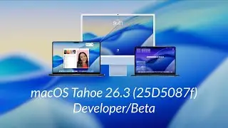 Обновление macOS Tahoe 26.3 Beta