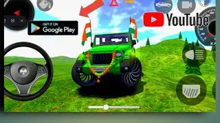 Top Indian Cars in Gadi Wala Game 👿 Mahindra Thar Edition #automobile #gadiwalagame #indiancars 