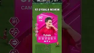 97 Dybala Review in EA Sports FC 24 #shorts #short #fc24 #eafc24 #dybala #futties #asroma #fifa