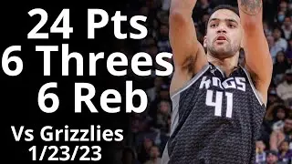 Trey Lyles 24 Pts 7 Reb 6 Threes vs Grizzlies Highlights