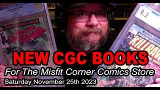 New CGC COMIC BOOKS for the Misfit Corner Comics Store November 24th 2023