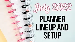 July 2022 Happy Planner Lineup & Setup! Switching it Up July-Dec | Frankenplanning + Plan With Me