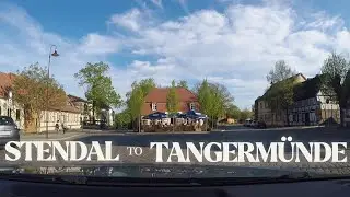 Driving In Germany | Stendal to Tangermünde | 4K HDR | #driving #travel #cardriving #dashcam #car