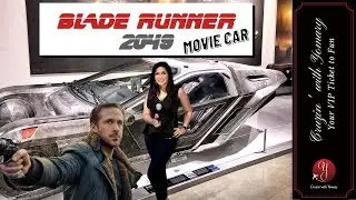 Blade Runner 2049 Peugeot (SPINNER) MOVIE CAR driven by Ryan Gosling