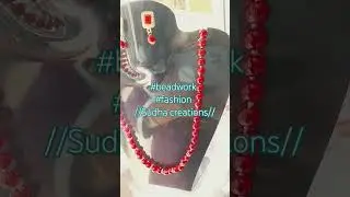 #simple #beadwork #handmade #fashion //Sudha creations//